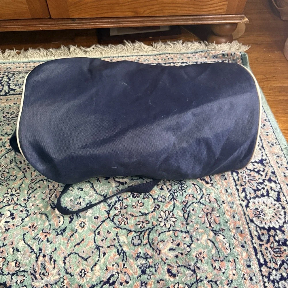 RARE Vintage THE WINNER Blue Tote Duffel Bag